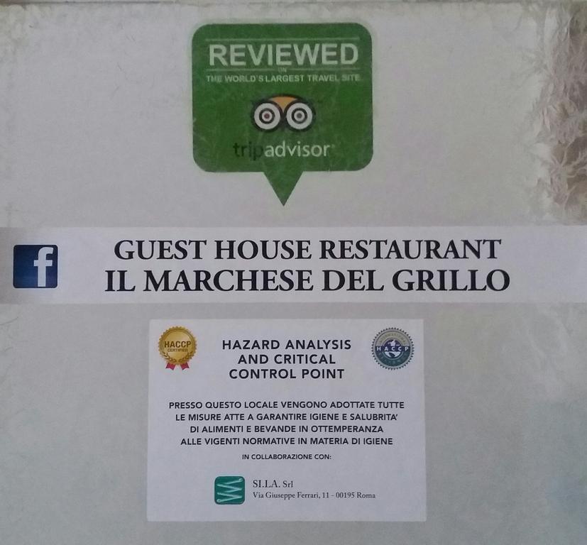 Guest House Il Marchese Del Grillo Rome Exterior photo